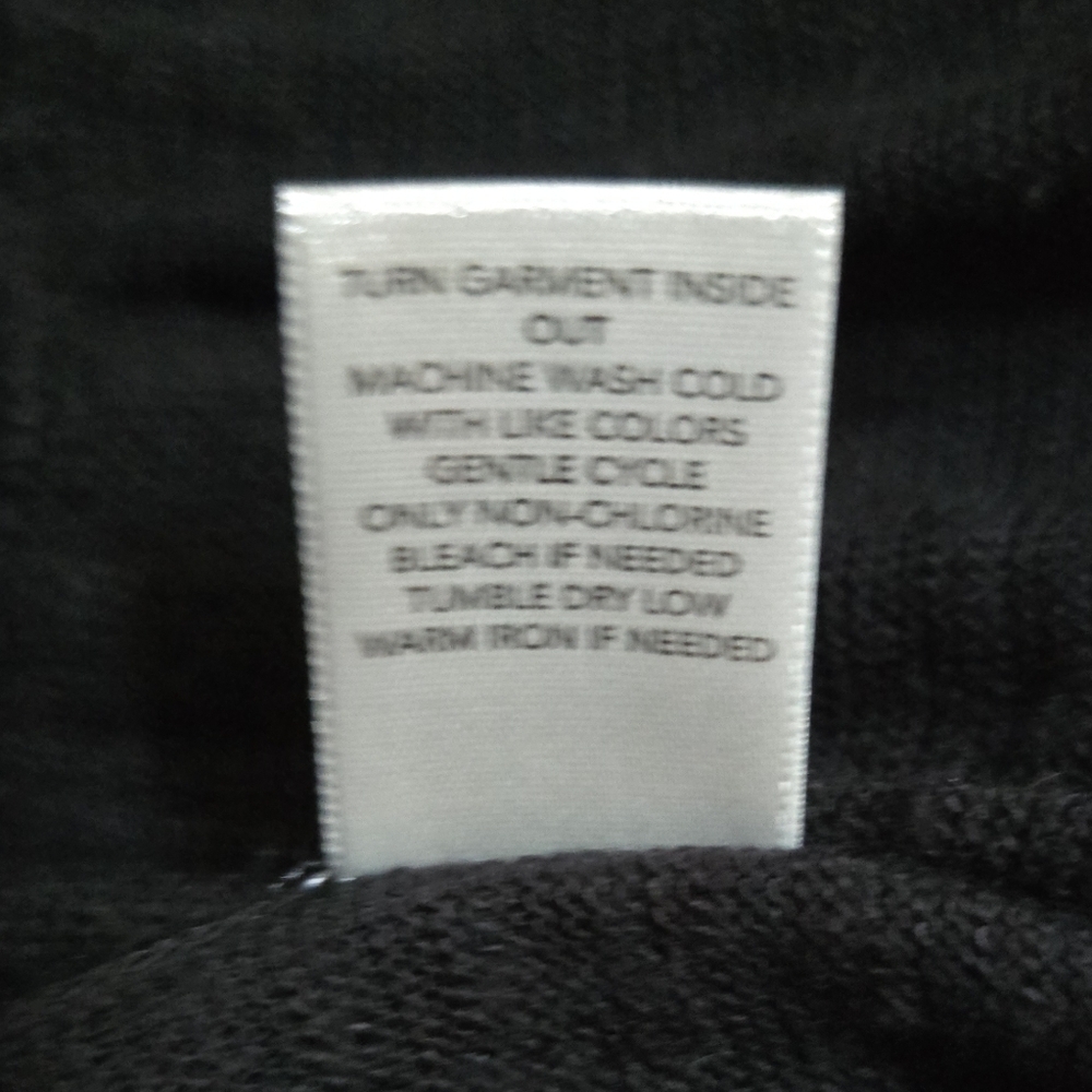 Christopher & Banks Black Women's Open Cardigan With Ruffles At Bottom - Picture 5 of 5